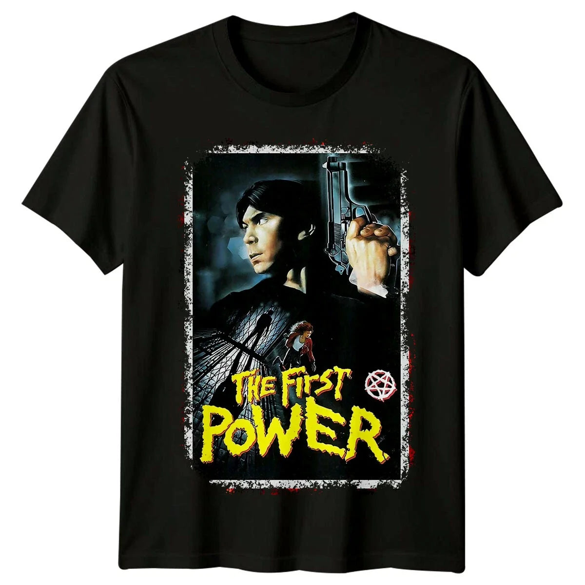The First Power (1990) Movie Poster Inspired Retro 90s Tee Unisex Unisex