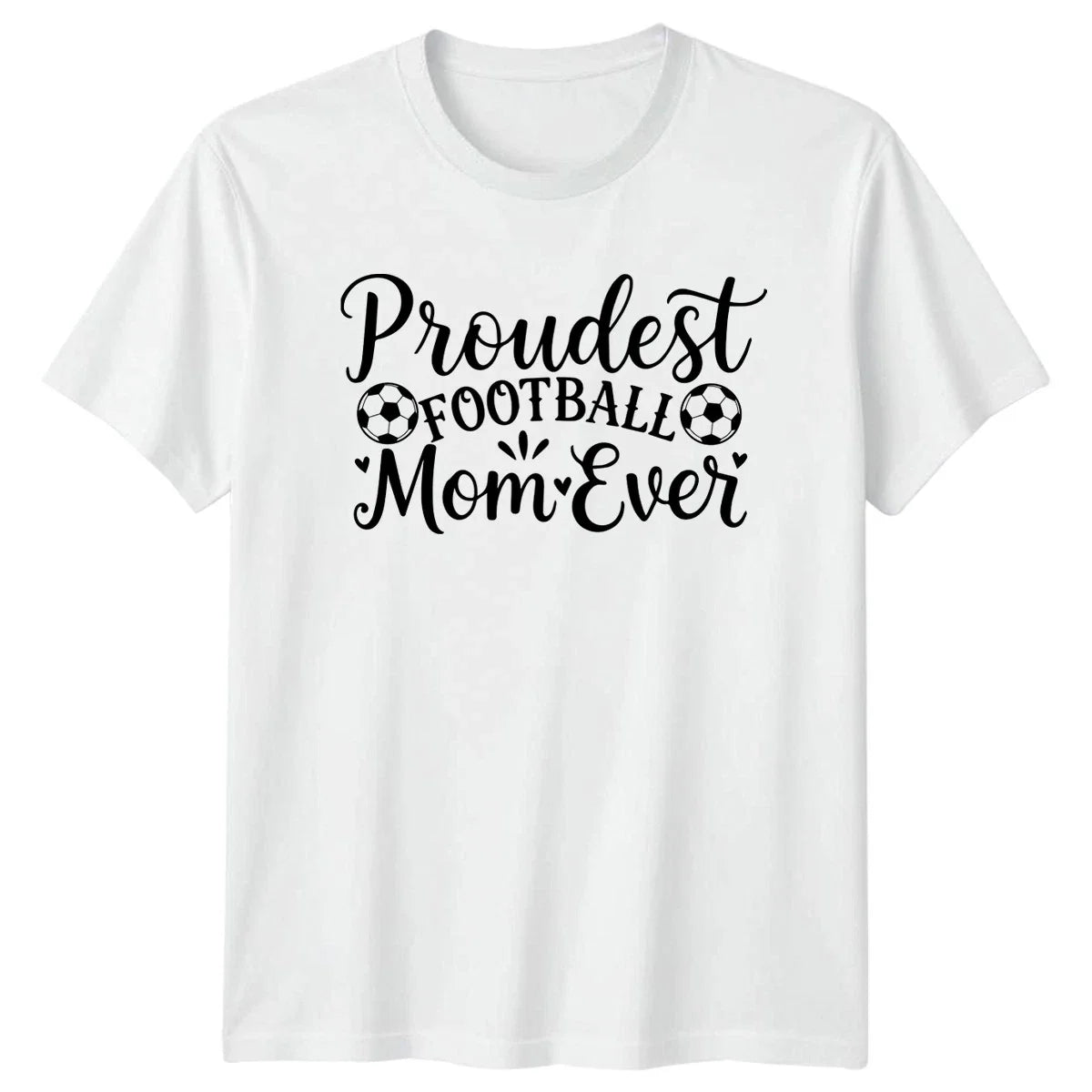 Proudest Football Mom Ever Womens Soccer Football Gift For Her Unisex