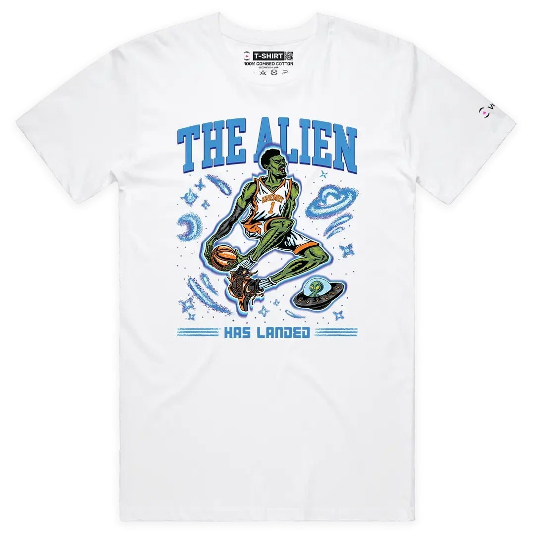 Wemby The Alien Sports Graphic Premium for Spurs Basketball Fans Unisex