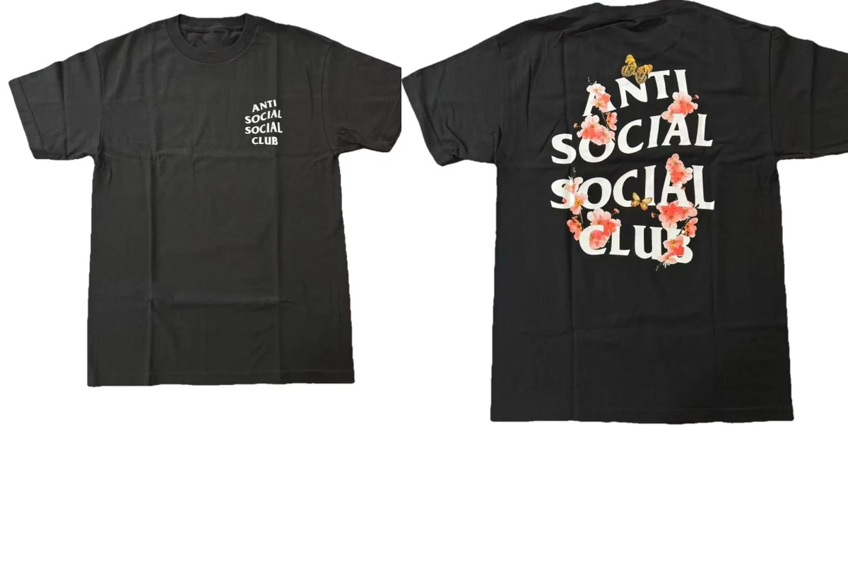 Anti Social Social Club Kkoch Black  T-Shirt