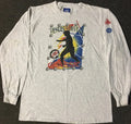 Vtg 90s Umbro Hendersonville Soccer Faded Shirt M USA School Track Grunge PE 80s Unisex