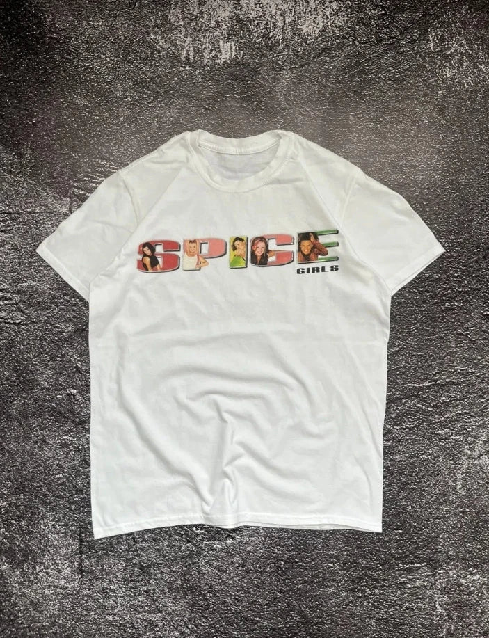 Spice Girls Vintage Tee, 90s Girl Group Graphic , Retro Pop Band Shirt Unisex