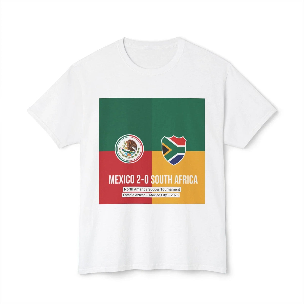 Mexico vs South Africa Soccer Score | 2-0 Match Design Unisex