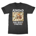 ADHD&D Side Quest Forever dnd Funny ADHD RPG Gamer Unisex