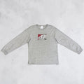 Vintage Y2K Dragon Alliance Long Sleeve T-Shirt Men's M Gray Skate Surf Logo