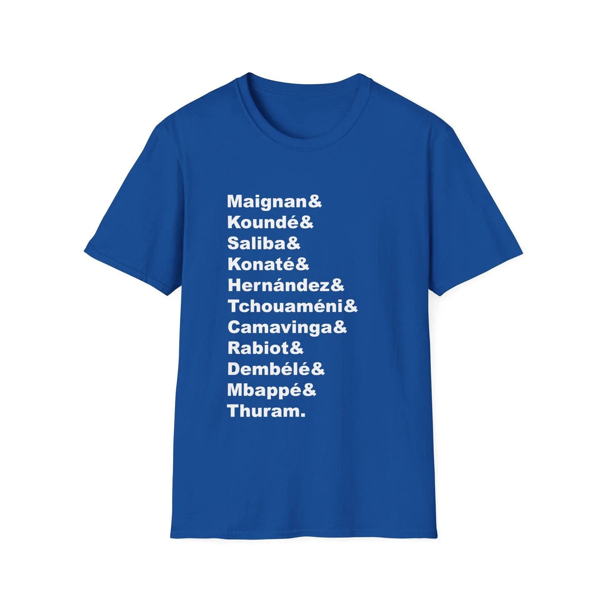France Soccer World Cup Starting Line Up Team Unisex