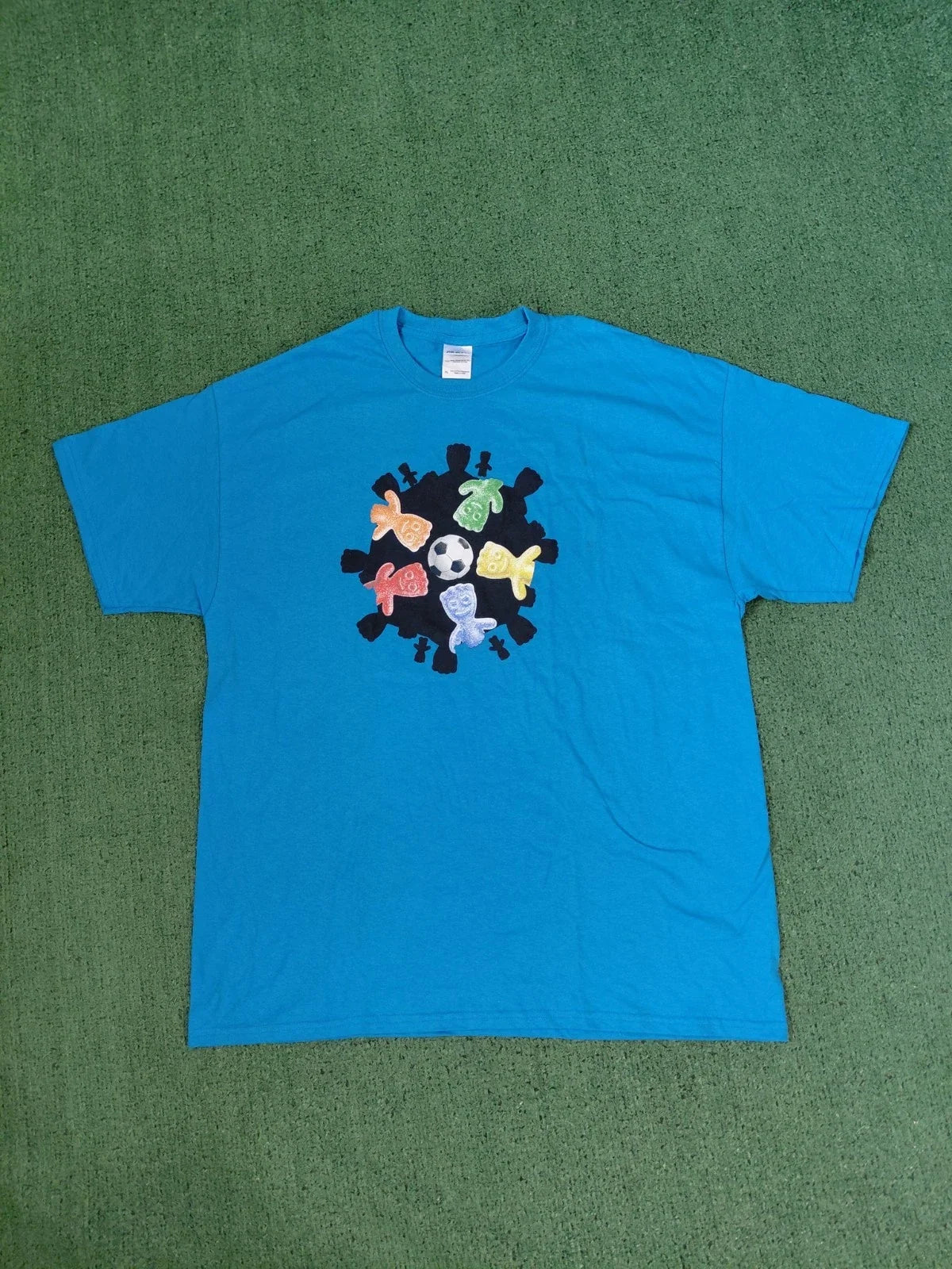 Sour Patch Kids Soccer T Shirt Size XL Unisex