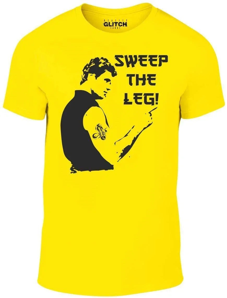 Sweep the Leg Mens - Funny t shirt retro Karate 80s Cobra Kai Kreese Unisex