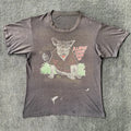 VTG 80's Paper Thin "1987 State Fair" T Shirt Fading Distressed Large USA Single