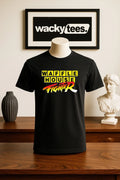 Waffle House Fighter Funny Fight Crew Graphic Tee Shirt Unisex