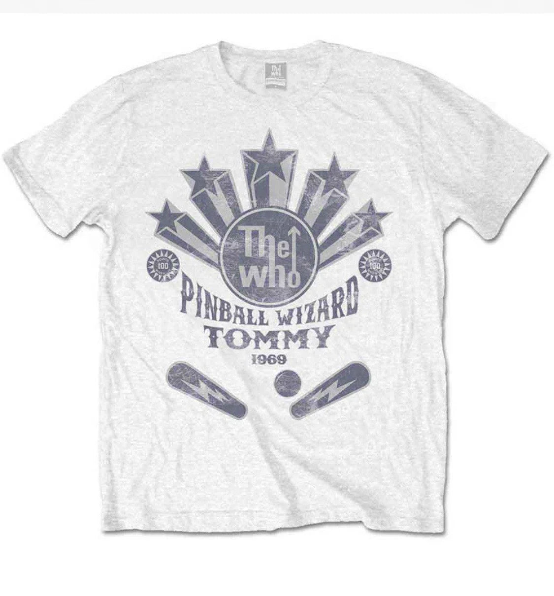 The Who Mens Pinball Wizard Flippers T Shirt Official Merchandise Unisex
