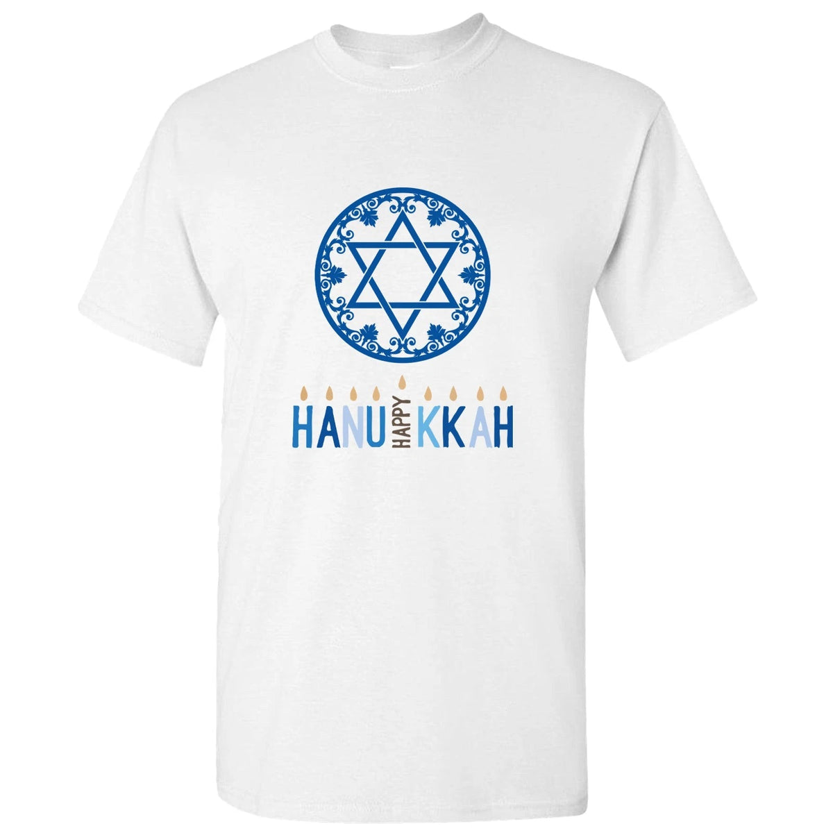 AU Star Of David Symbol Hanukkah Jewish Festival White Men T Shirt Tee Top