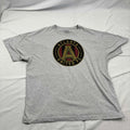 Fanatics Unisex Atlanta United FC T Shirt Gray Short Sleeve Graphic XXL Unisex