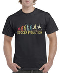 Top Gift for Dad: Evolution of Soccer Sports Cotton Comfort Unisex