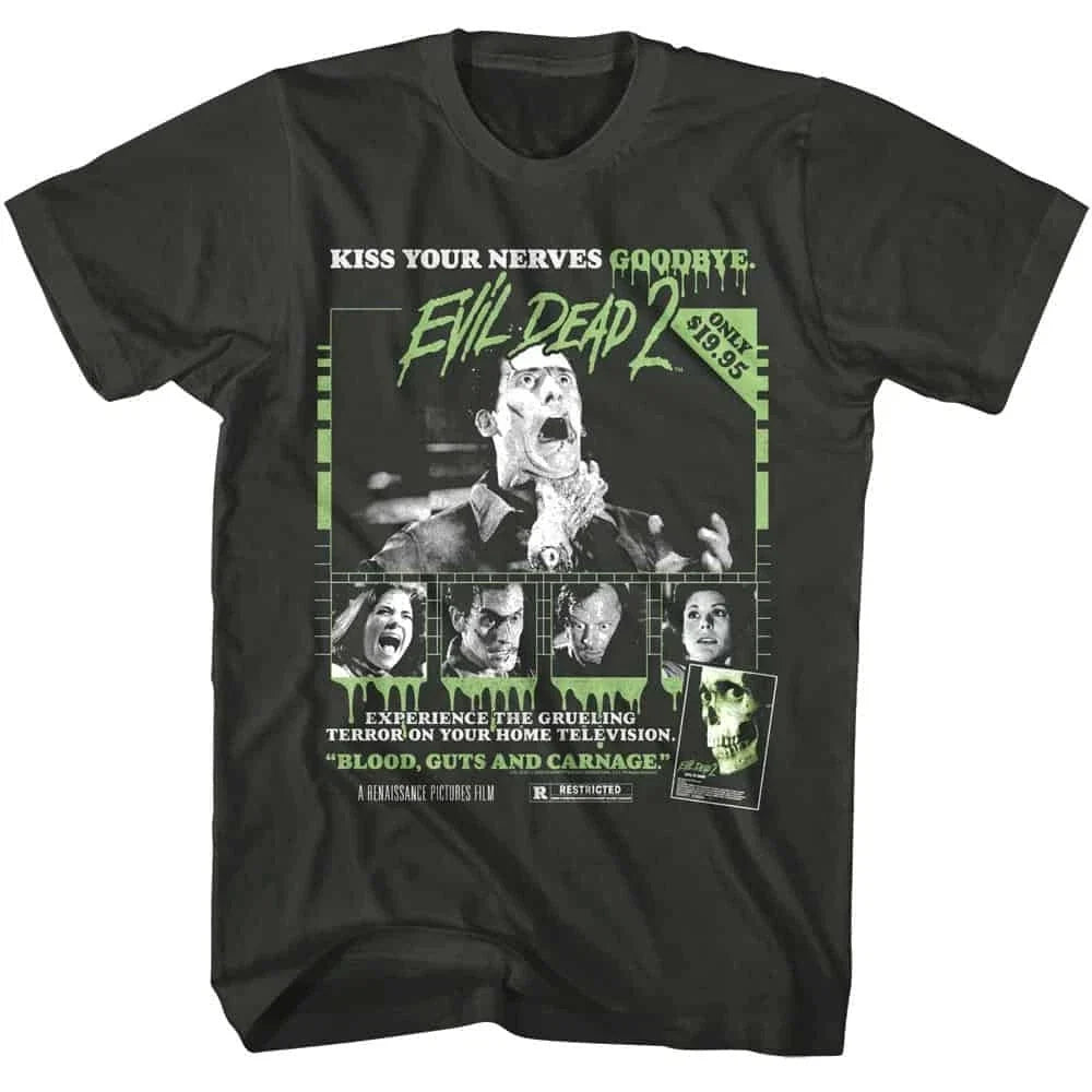 Evil Dead 2 Blood Guts & Carnage Men's T Shirt Unisex