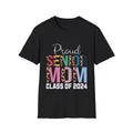 Proud Senior Mom Class of 2024 Tee - Stylish Graduation Outfit Unisex