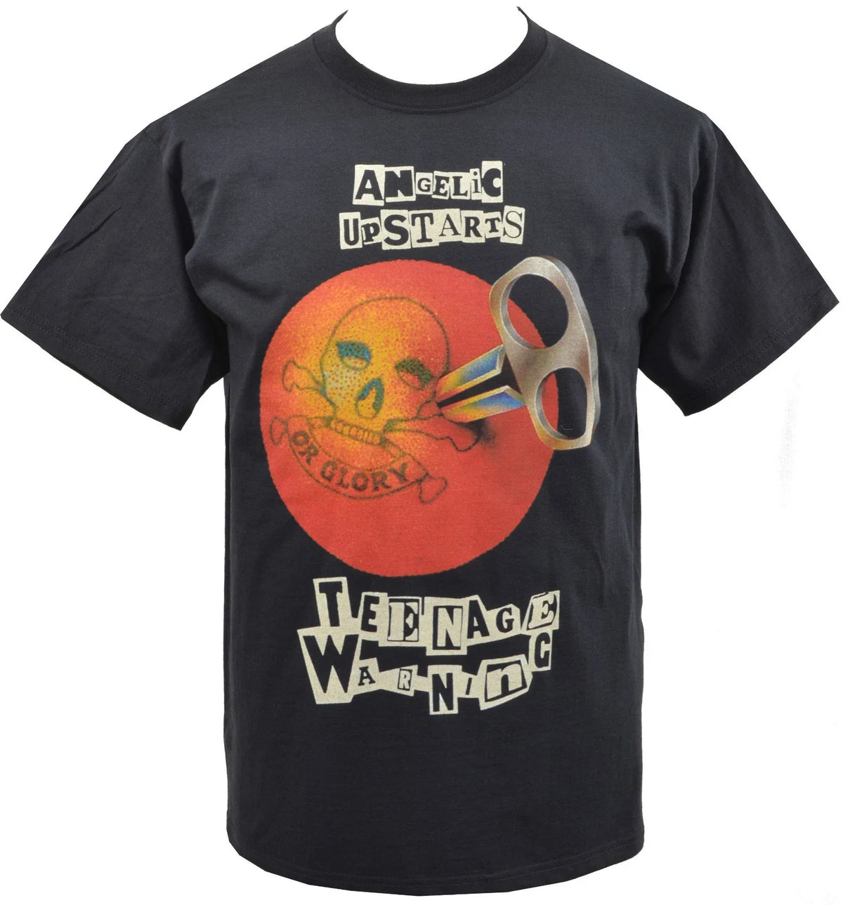 Angelic Upstarts Mens Punk Teenage Warning Punk Rock1977 Skins S-5XL Unisex