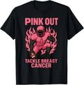 Pink Out Tackle Football Breast Cancer Support Unisex Unisex