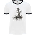 Microphone Tree Music Singing Singer Mens Ringer Unisex