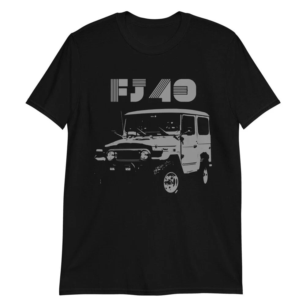 1973 Land Cruiser FJ40 Retro Truck Short-Sleeve Unisex Unisex