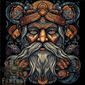 Tribal Viking Pagan Odin Warrior Mens Light Cotton Unisex