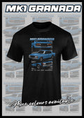 Classic Ford Granada Mark 1 Mk1 Tshirt Banger Racing Retro Unisex
