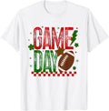 Game Day Football Retro Checked Red Green Touchdown Unisex Unisex