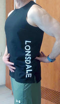 LONSDALE Men's 100% Soft Cotton Tapered Fit Casual Fitness Gym NEW size L Unisex