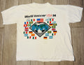 Vintage World Cup Shirt Mens Large Soccer Club 1994 USA National Team Unisex