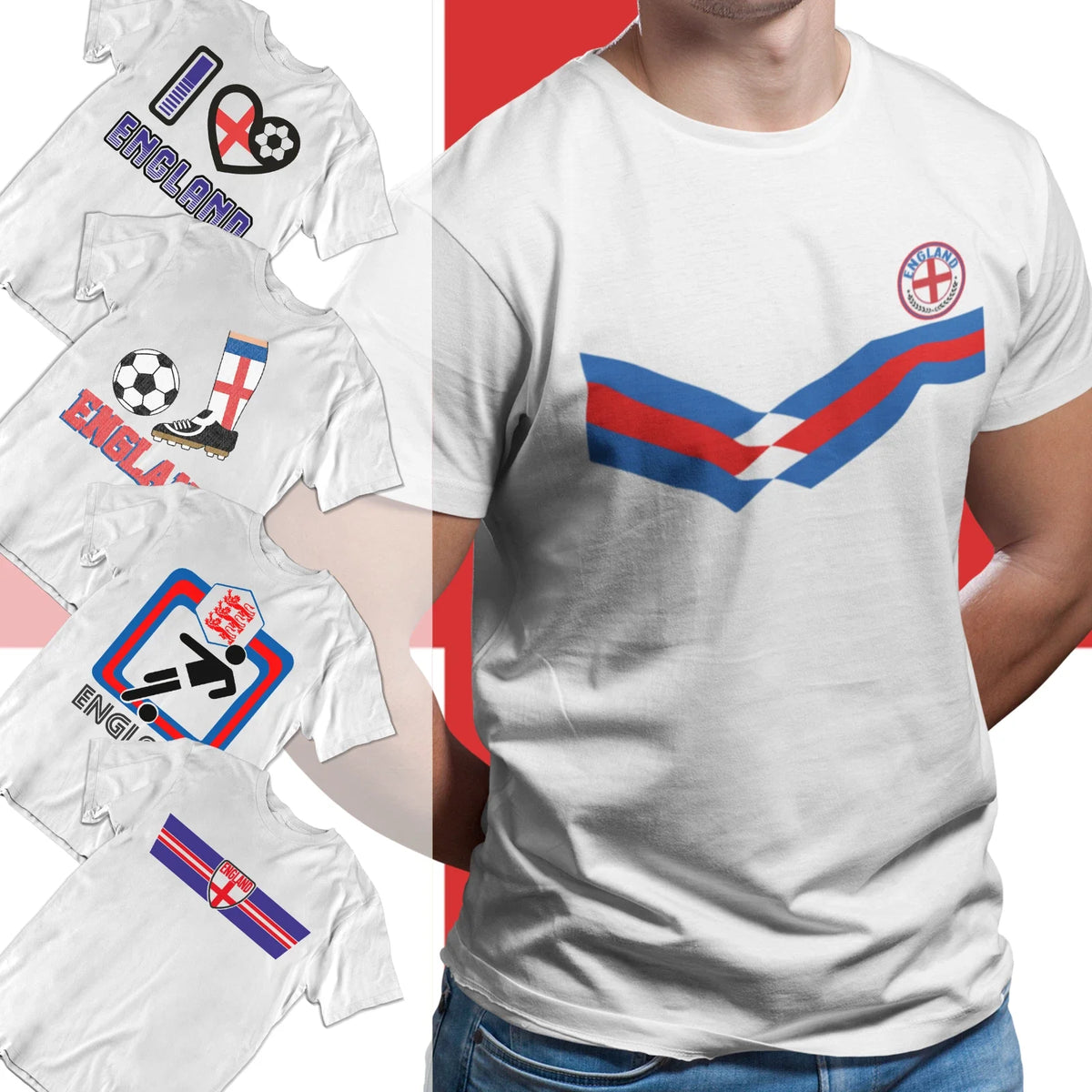 Choice Of ENGLAND Regular Fit Football s 2026 Unis English World Euro Cup Unisex