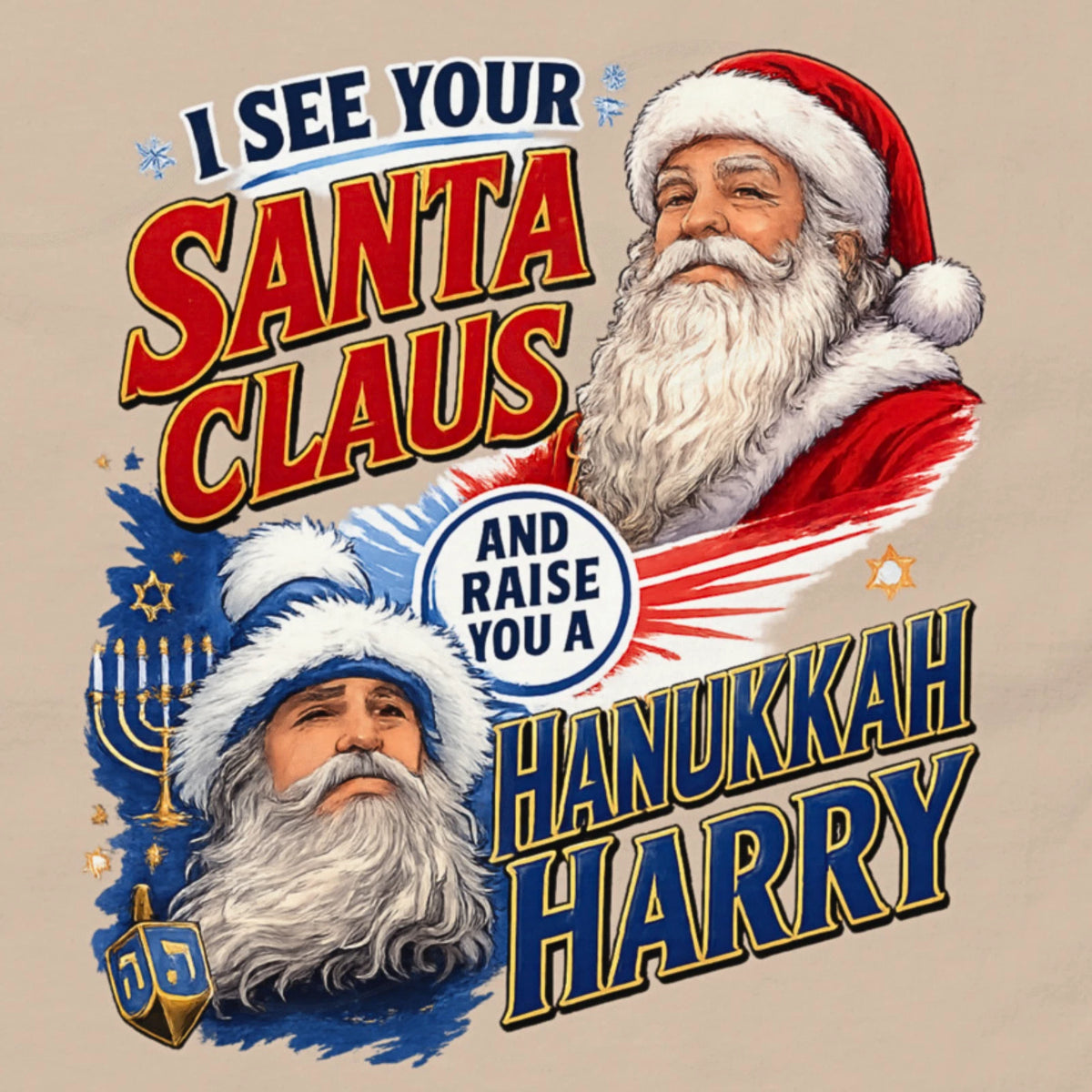 Funny Hanukkah Harry Shirt Chanukkah Gift Jewish Tee