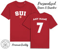 Switzerland Personalised Name & No World Cup 2026 Kit Football Euro Unisex