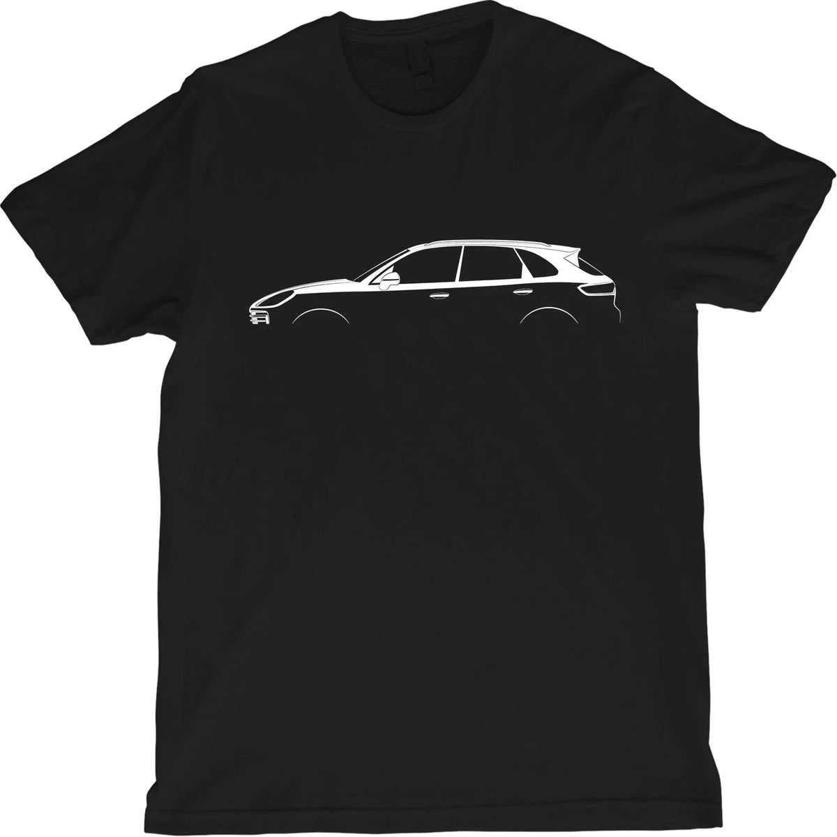 S 9YA Silhouette Modern Performance SUV Outline Tee Unisex