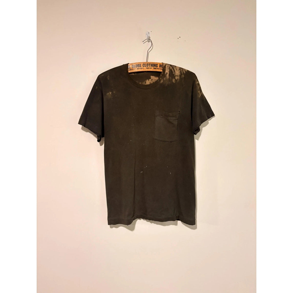 vintage distressed thrashed 100% cotton pocket t shirt 541758