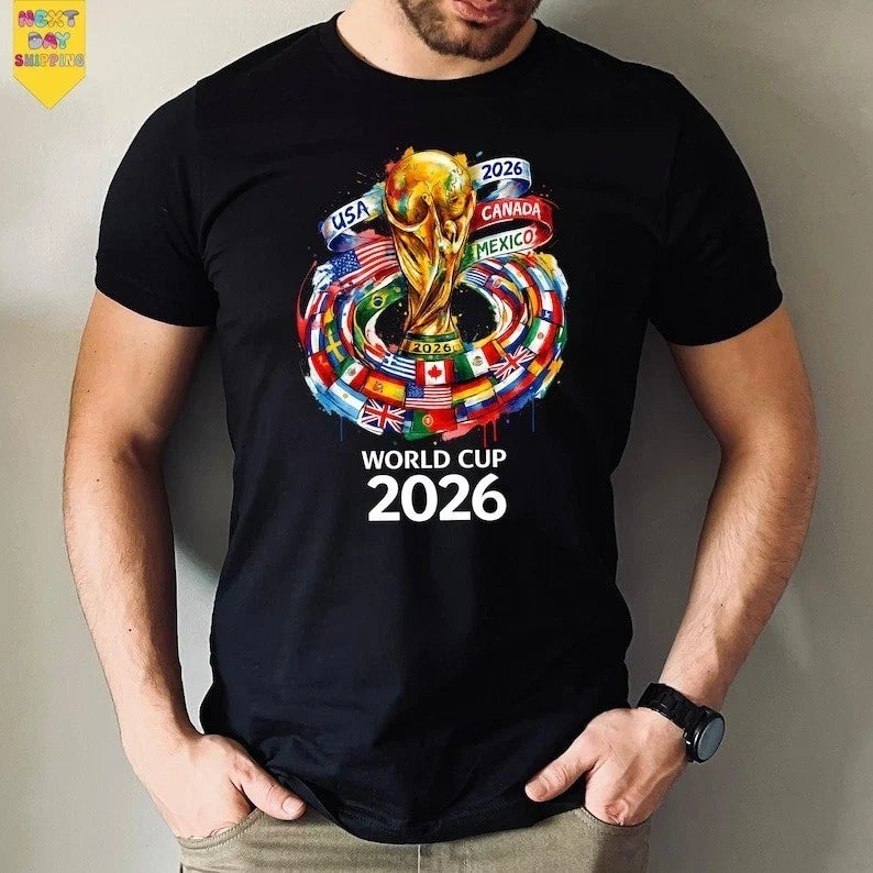 2026 World Cup , Soccer Cup Fan Tee, Soccer Fan Shirt Unisex
