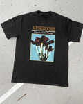 Drug Encyclopedia 'Mushrooms' Heavy Faded Black Tee S-5XL
