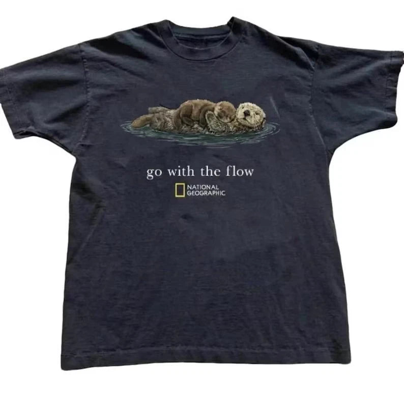 National Geographic Go With The Flow Otter T-Shirt