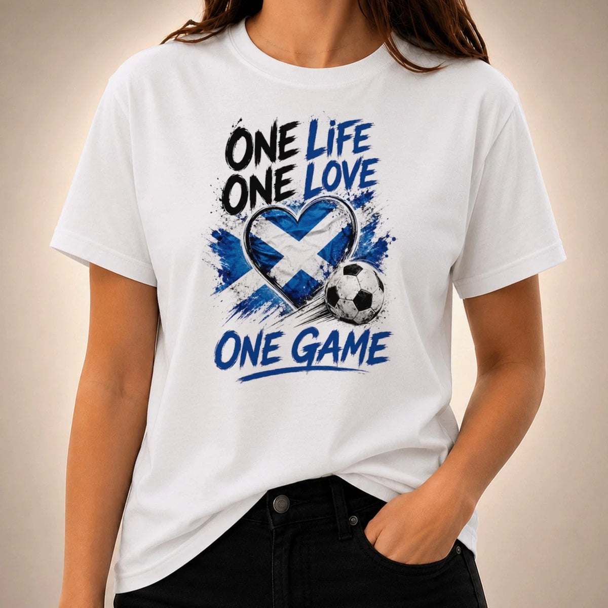Scotland t shirt football 2026 fan flag Scottish soccer one game top tee gift Unisex