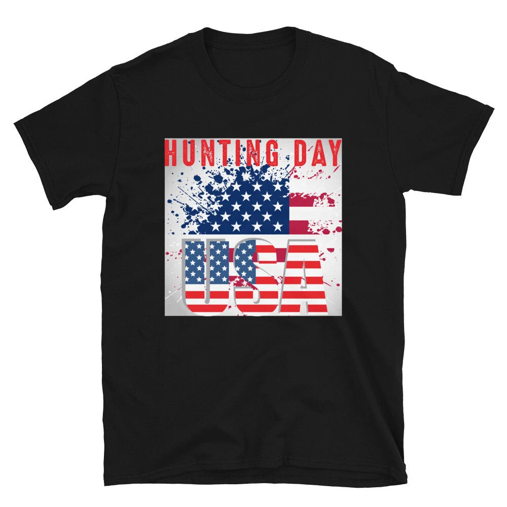 Hunting Day USA Hunting Outdoors Nature Hunter T-Shirt