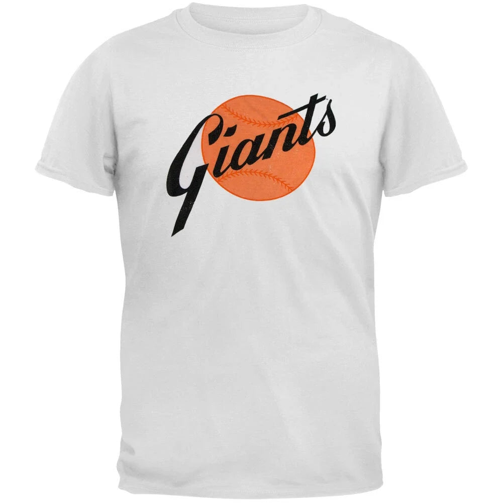 San Francisco Giants - Letters on Ball Logo Soft White Adult Unisex