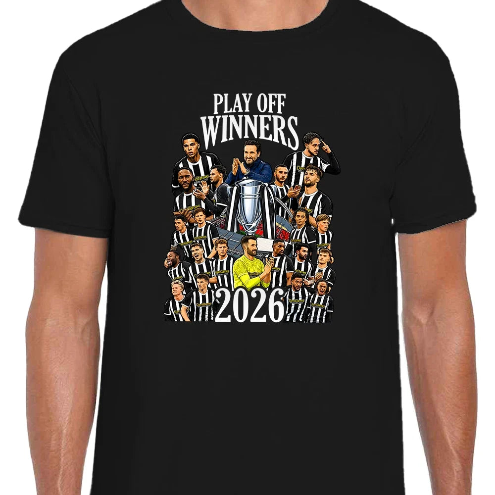 Notts County Play Off Winners 2026 Adult Tee Pies Fans Tee Unisex