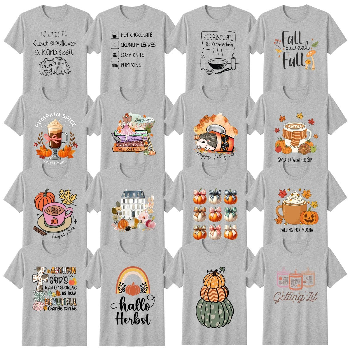 Funny Halloween T-Shirt Autumn Spooky Halloween Gift