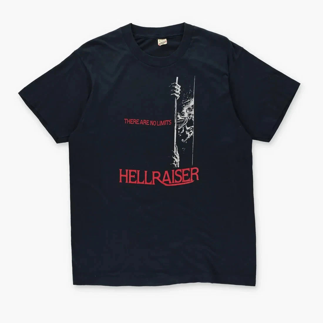 Vintage Hellraiser 80s 'No Limits' Horror Movie RARE T-Shirt USA Made (L)