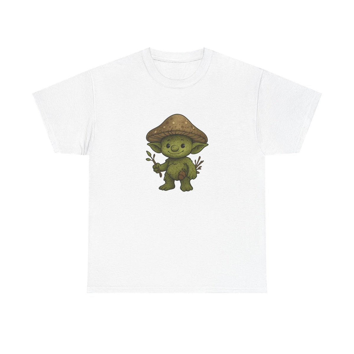 Unisex Adult T Shirt Goblincore Mushroom Forest Creature