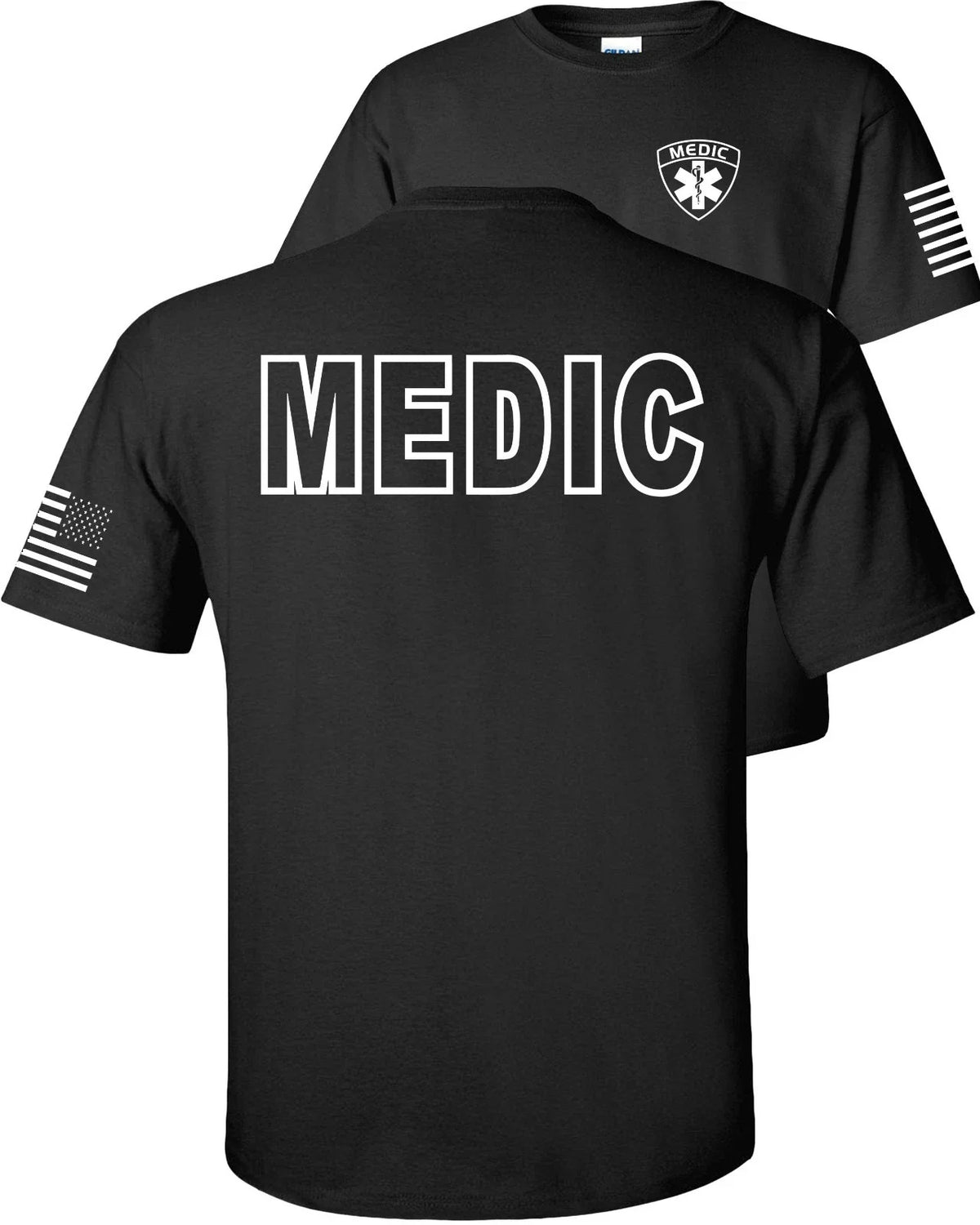 Medic Emergency Medical, American Flag BAF Unisex