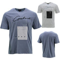 ICONO Mens Printed T Shirts Regular Fit Short Sleeve Crew Neck Summer Cotton Tee Unisex