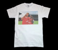 Dennis Bergkamp Ian Wright retro Arsenal White sizes Small-3XL Unisex