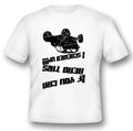 If you can read this I screwed up utv atv motorcycle offroad black or white tee Unisex