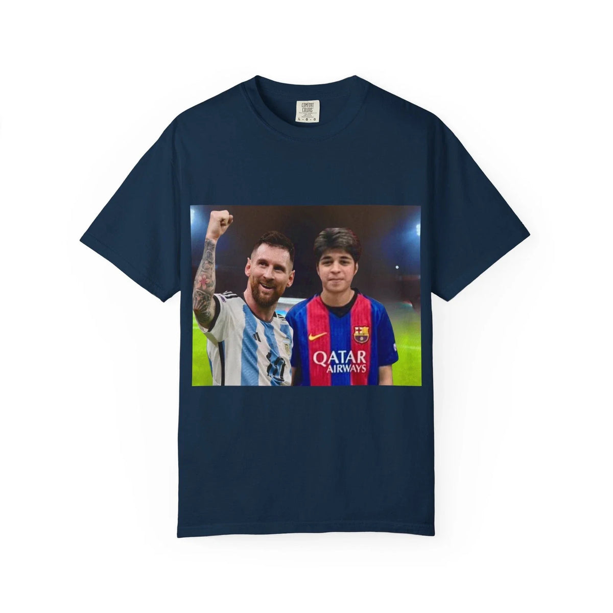 Messi Selfie Custom Photo Name & Number | Soccer Fan Unisex