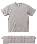 United Athle 5942-01 6.2oz Premium s Set of 10 Men's (Mixed Gray, L) Unisex